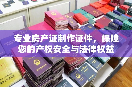 涪陵专业房产证制作证件，保障您的产权安全与法律权益