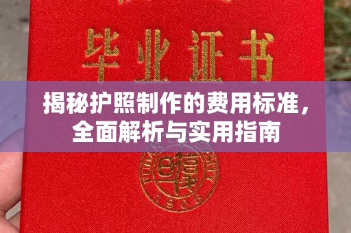 涪陵揭秘护照制作的费用标准，全面解析与实用指南
